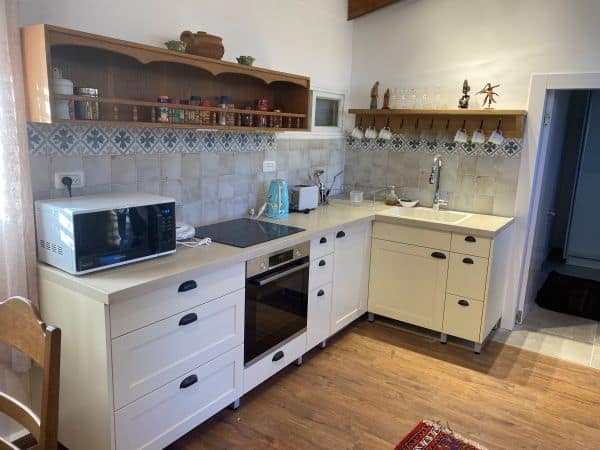 מטבח של צימר בבית לחם הגלילית